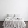 Fog 100% French Flax Linen Bedding Set