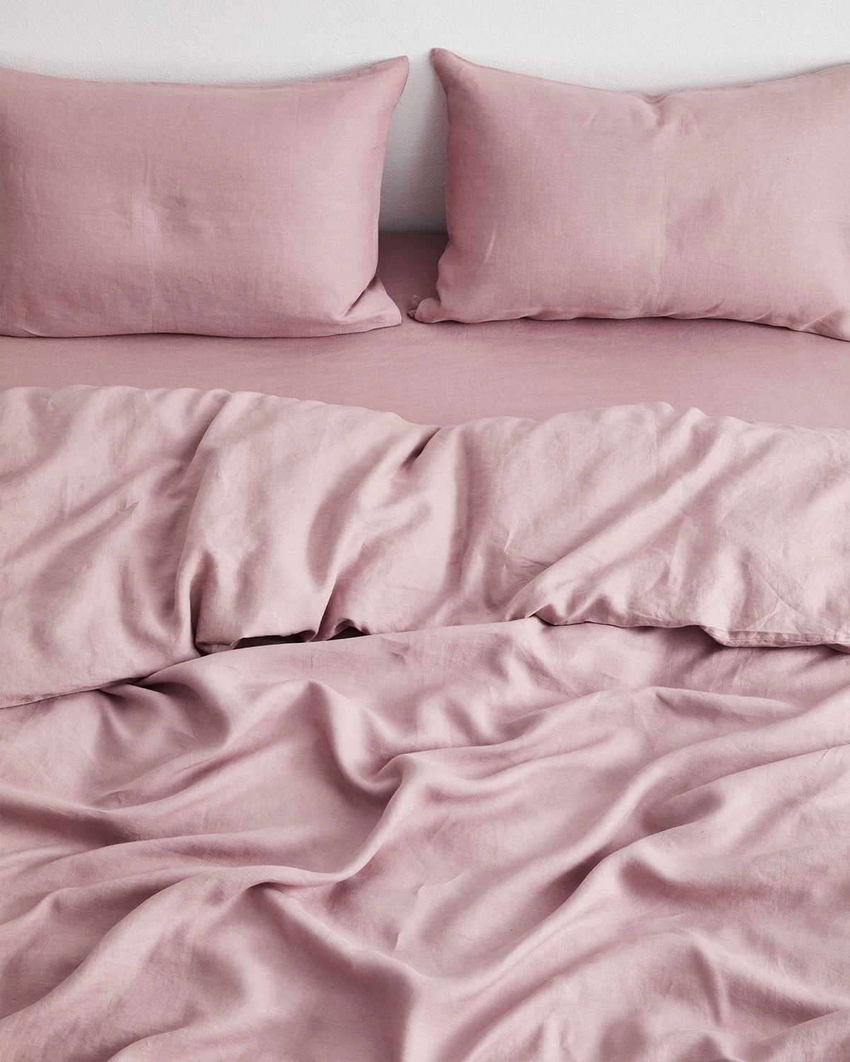 Lavender 100% French Flax Linen Bedding Set 6 Lavender 100% French Flax Linen Bedding Set - Image 4