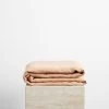 Terracotta 100% French Flax Linen Throw 1 Terracotta 100% French Flax Linen Throw -Bed Series Store BEDTHREADS02 11 202026794