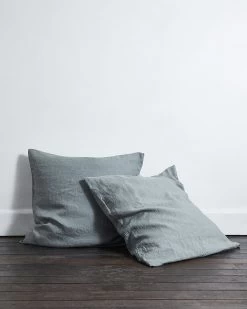 Mineral 100% French Flax Linen European Pillowcases (Set Of Two)