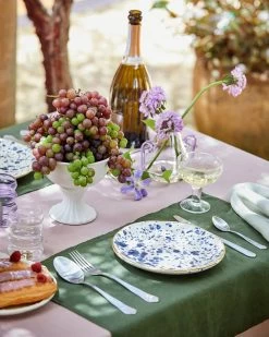 Bitossi Home Fasano Plate In Blue -Bed Series Store BT AL Lavender 019 1