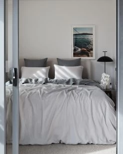 Fog 100% French Flax Linen Pillowcases (Set Of Two) 10 Fog 100% French Flax Linen Pillowcases (Set Of Two) -Bed Series Store Bed Threads Ed Hansen 01 Bedroom 132 1 a12f5f27 0551 4e0d 9f0e 48cde6f3fb0b