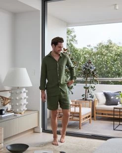 Olive Menswear Set