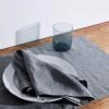 Mineral 100% French Flax Linen Napkins (Set Of Four) 1 Mineral 100% French Flax Linen Napkins (Set Of Four) -Bed Series Store BedThreads Placemat 1127711