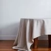 Oatmeal 100% French Flax Linen Tablecloth -Bed Series Store BedThreads Tablecloth 2470