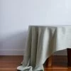 Sage 100% French Flax Linen Tablecloth 1 Sage 100% French Flax Linen Tablecloth -Bed Series Store BedThreads Tablecloth 2496