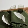 Olive 100% French Flax Linen Napkins (Set Of Four) -Bed Series Store BedThreads Stills Wollombi 170
