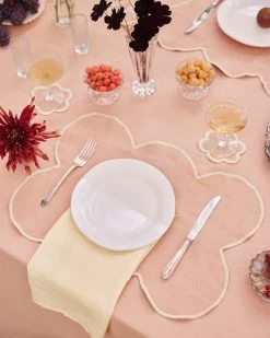 Terracotta & Limoncello 100% French Flax Linen Cloud Coasters (Set Of Four) 8 Terracotta & Limoncello 100% French Flax Linen Cloud Coasters (Set Of Four) -Bed Series Store Cloud TerracottaLimoncello 02 abd3936d fde5 4a90 8826 78cf63eacf07