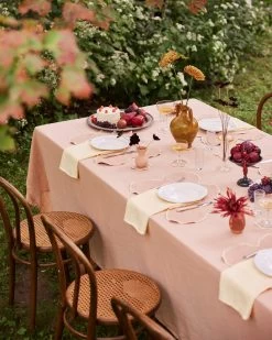 Terracotta & Limoncello 100% French Flax Linen Cloud Coasters (Set Of Four) 9 Terracotta & Limoncello 100% French Flax Linen Cloud Coasters (Set Of Four) -Bed Series Store Cloud TerracottaLimoncello 03 3c749585 916d 412b bab9 f0b2271bb775