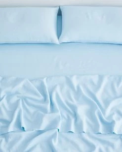 Coast 100% French Flax Linen Fitted Sheet -Bed Series Store Coast Fitted2