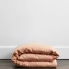 Terracotta 100% French Flax Linen Duvet Cover -Bed Series Store DUVET01 a71be6ca a92b 4abd a61c 8c4e5f8d78cc