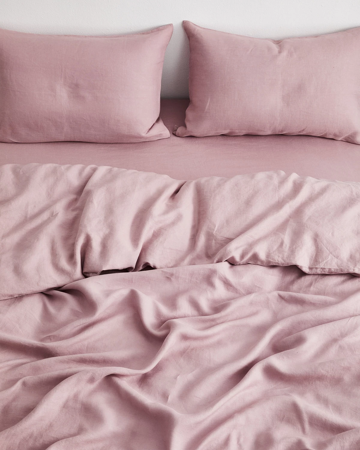 Lavender 100% French Flax Linen Duvet Cover 5 Lavender 100% French Flax Linen Duvet Cover - Image 3