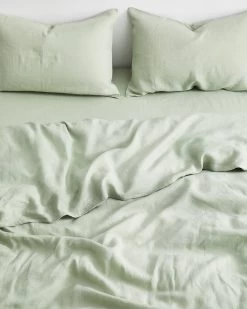 Sage 100% French Flax Linen Duvet Cover -Bed Series Store DUVET03 e88a9d23 24f4 408e af63 7d92e073fdf8