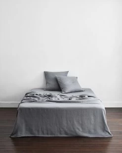 Mineral 100% French Flax Linen European Pillowcases (Set Of Two) -Bed Series Store EURO03 5e1ed95a 5862 48ef a6a4 7f781783d2bb