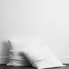White 100% French Flax Linen European Pillowcases (Set Of Two) -Bed Series Store Euros 11