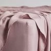 Lavender 100% French Flax Linen Fitted Sheet