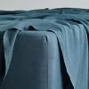 Petrol 100% French Flax Linen Fitted Sheet 1 Petrol 100% French Flax Linen Fitted Sheet -Bed Series Store FITTEDSHEET01 3e14d990 e53f 4c93 bfb4 4b4dd75452fb
