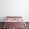 Lavender 100% French Flax Linen Flat Sheet -Bed Series Store FLATSHEET01 d65b550a 04e2 478b 806d 3f810229ce2e