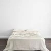Stripe 100% French Flax Linen Flat Sheet -Bed Series Store FLATSHEET01 de7c0f57 e3b0 466b 850b f095bd2d8a74