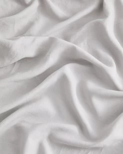 Fog 100% French Flax Linen Flat Sheet -Bed Series Store FLATSHEET03 7889a9f6 4ff5 4713 a142 ff6849a0ee95