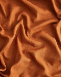 Rust 100% French Flax Linen Flat Sheet -Bed Series Store FLATSHEET03 b9d04a18 98a3 4a97 a65f cae4c86cab58
