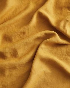 Turmeric 100% French Flax Linen Flat Sheet -Bed Series Store FLATSHEET03 e4fada34 8941 4813 ae2d 05f535a295d4