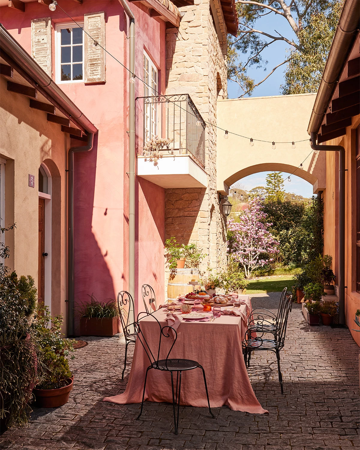 Terracotta 100% French Flax Linen Napkins (Set Of Four) 9 Terracotta 100% French Flax Linen Napkins (Set Of Four) - Image 7