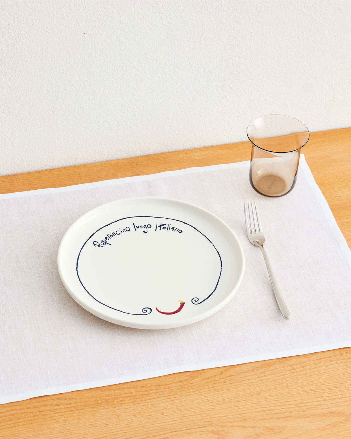 Gemma Bamforth X Bed Threads 'Peperoncino Lungo Italiano' Ceramic Dinner Plate 3 Gemma Bamforth X Bed Threads 'Peperoncino Lungo Italiano' Ceramic Dinner Plate