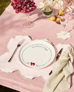 Gemma Bamforth X Bed Threads 'Radicchio Di Chioggia' Ceramic Dinner Plate -Bed Series Store Gemma radicchio 03