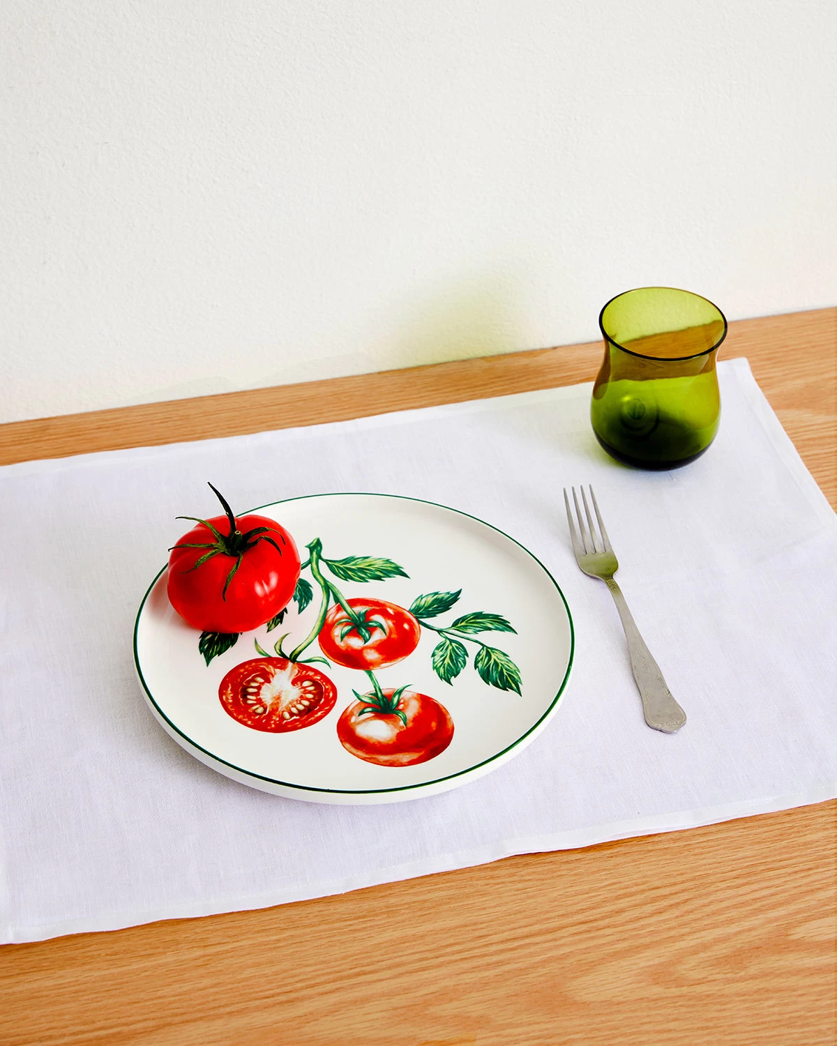 Bed Threads 'Tomatoes' Ceramic Dinner Plate 4 Bed Threads 'Tomatoes' Ceramic Dinner Plate - Image 2