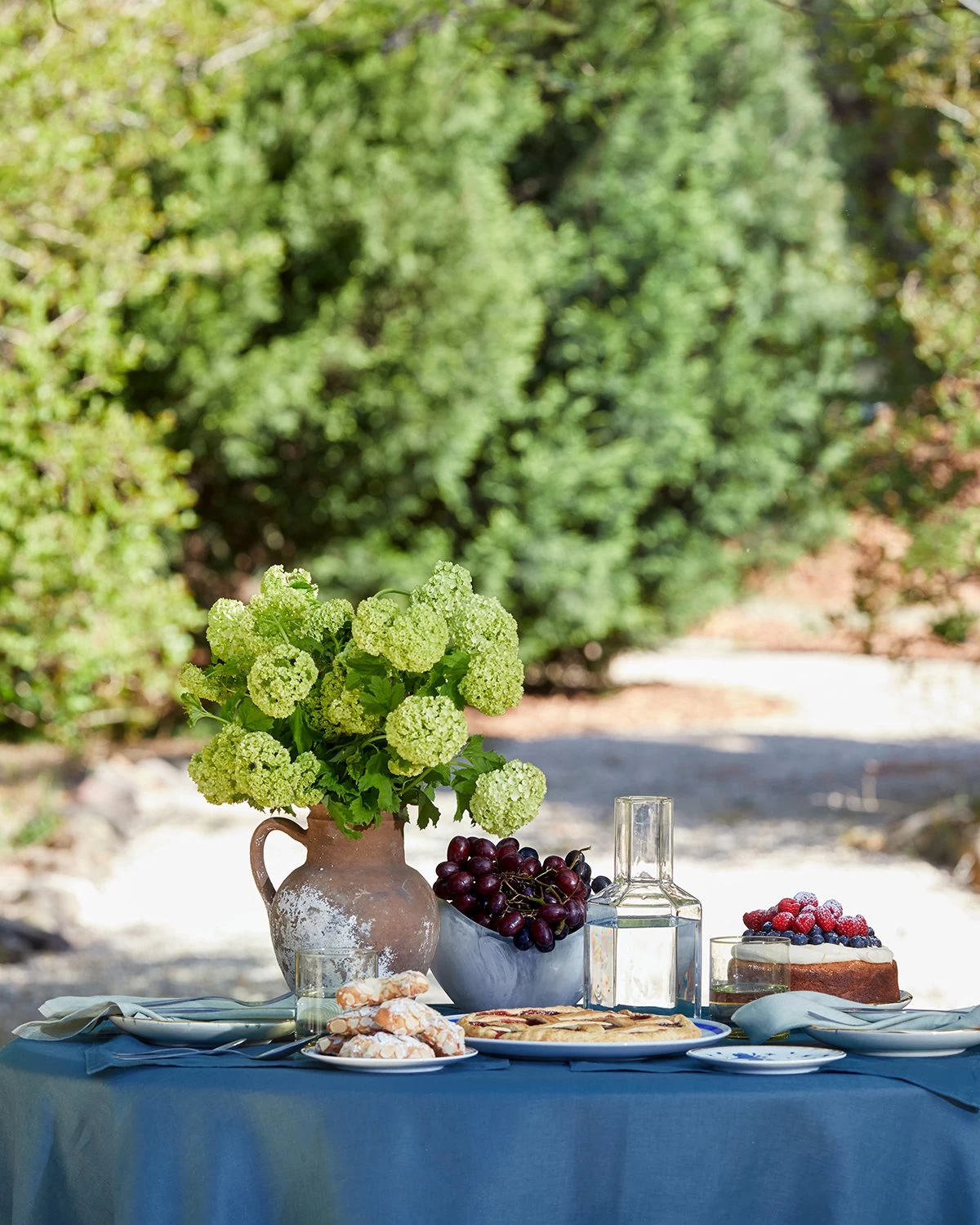 Petrol 100% French Flax Linen Placemats (Set Of Four) 5 Petrol 100% French Flax Linen Placemats (Set Of Four) - Image 3