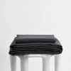 Charcoal 100% Flax Linen Sheet Set -Bed Series Store SHEETSET01