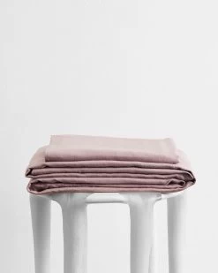 Lavender 100% Flax Linen Sheet Set