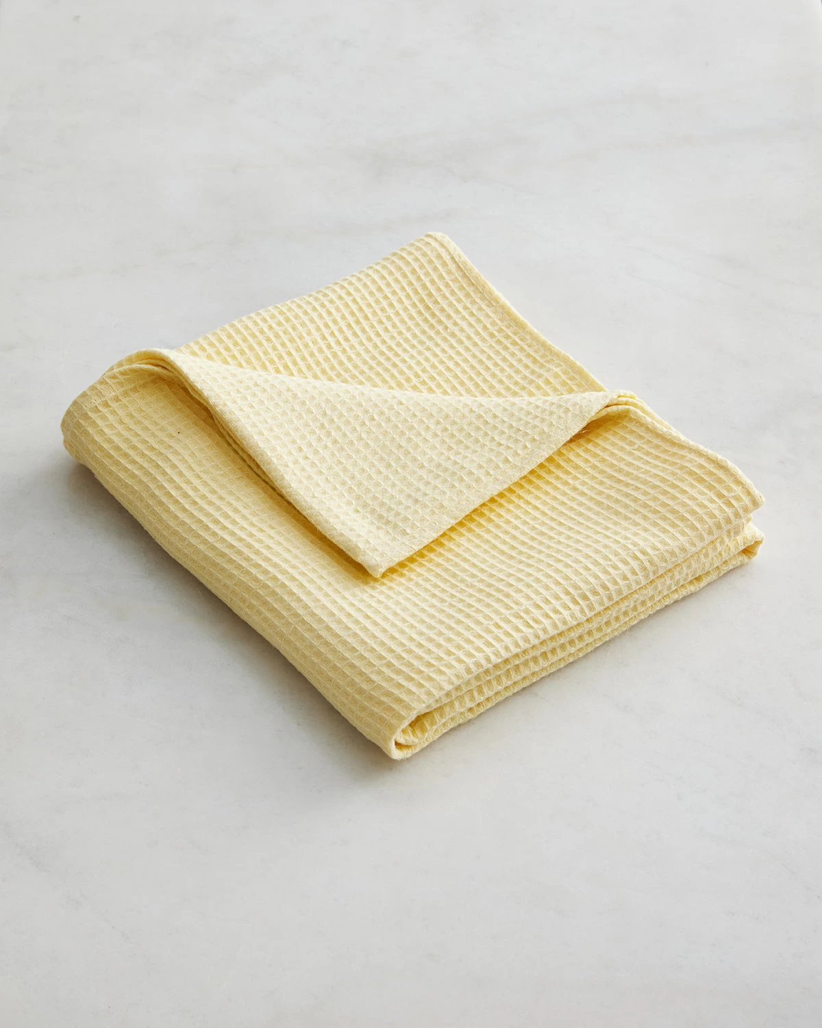 Limoncello 100% French Flax Linen Waffle Bath Towel 4 Limoncello 100% French Flax Linen Waffle Bath Towel - Image 2