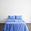 Wildflower 100% French Flax Linen Bedding Set -Bed Series Store bs 01