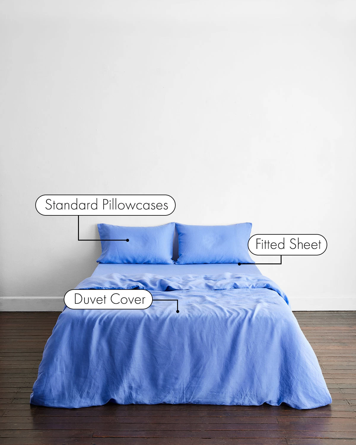 Wildflower 100% French Flax Linen Bedding Set 4 Wildflower 100% French Flax Linen Bedding Set - Image 2