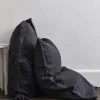 Charcoal 100% French Flax Linen Pillowcases (Set Of Two) -Bed Series Store bt pillow 07 5d4675b6 3ea0 4e75 a5ac 0db4e676fa44
