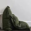 Olive 100% French Flax Linen Pillowcases (Set Of Two) -Bed Series Store bt pillow 22 87f40444 1be8 4dd2 ad60 b1f77a1d4f8c