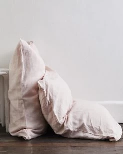Rosewater 100% French Flax Linen Pillowcases (Set Of Two)