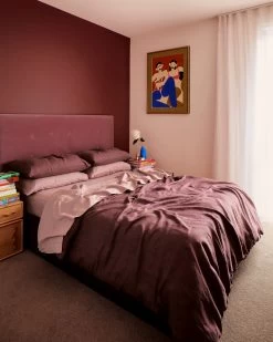 Cacao 100% French Flax Linen Pillowcases (Set Of Two) -Bed Series Store cacao lav efd17177 f233 4c37 8d8a 4641f26b6c9e