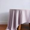 Lilac 100% French Flax Linen Tablecloth