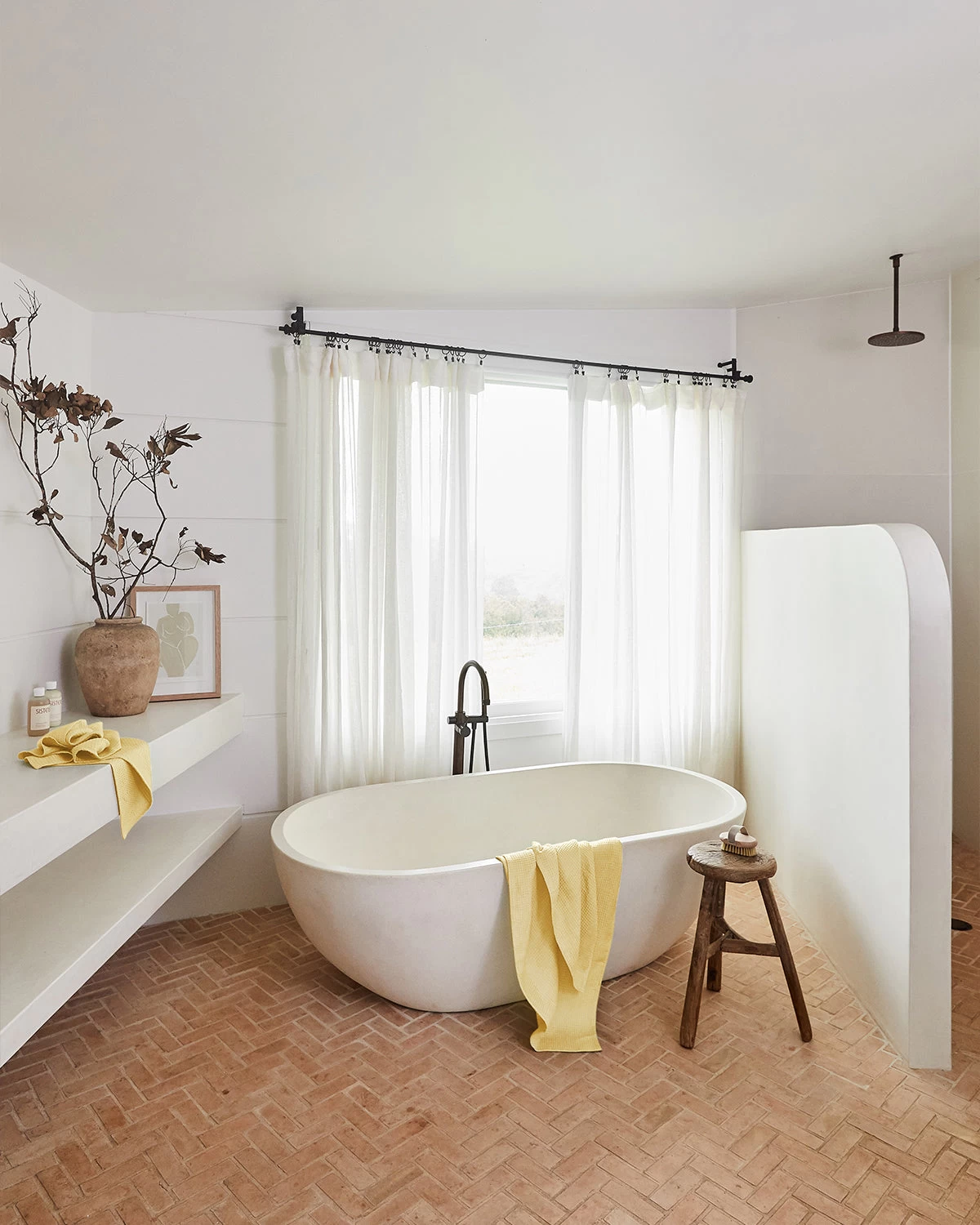 Limoncello 100% French Flax Linen Waffle Bath Towel 3 Limoncello 100% French Flax Linen Waffle Bath Towel