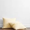 Limoncello 100% French Flax Linen European Pillowcases (Set Of Two) 1 Limoncello 100% French Flax Linen European Pillowcases (Set Of Two) -Bed Series Store limoncello euro 01
