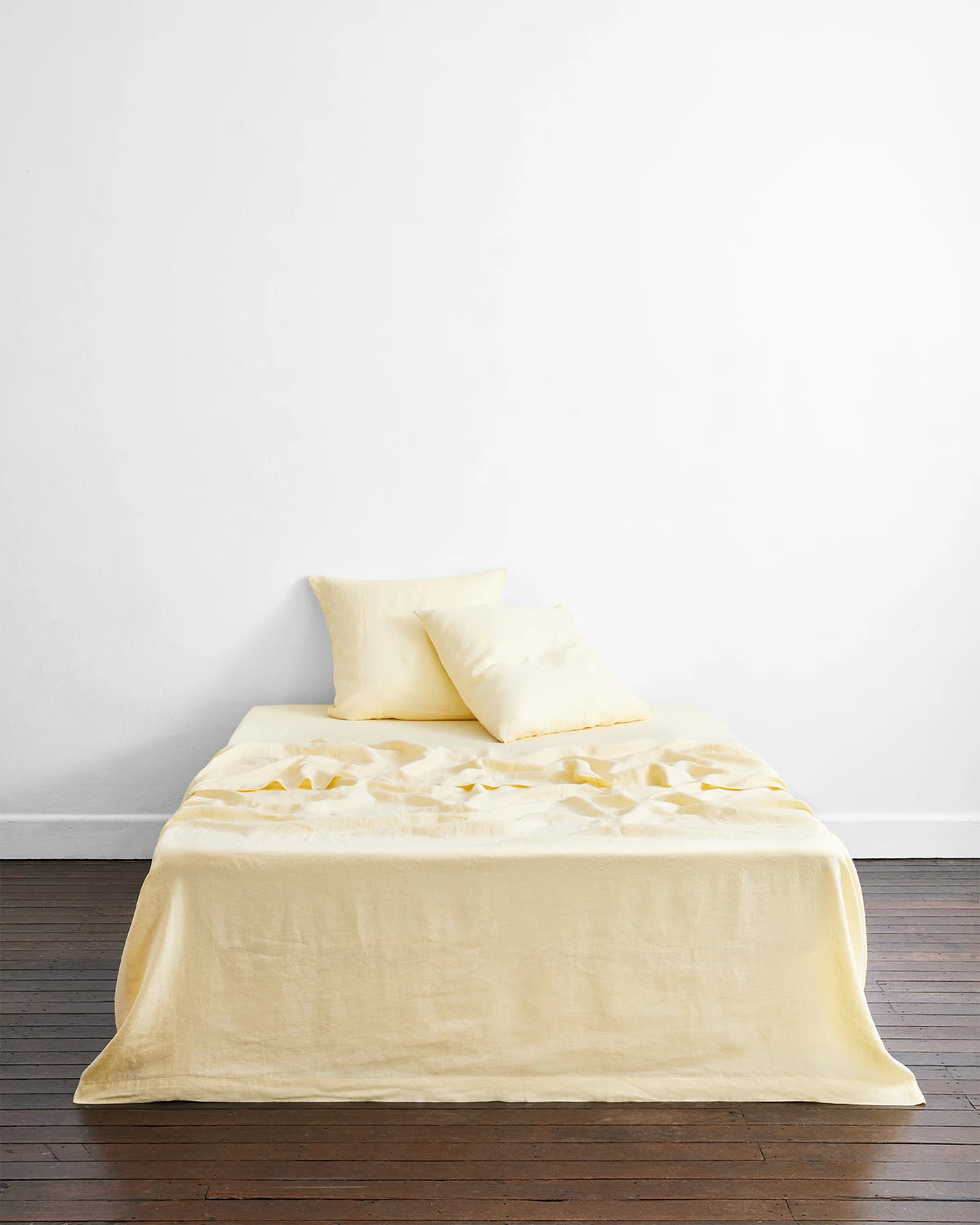 Limoncello 100% French Flax Linen European Pillowcases (Set Of Two) 5 Limoncello 100% French Flax Linen European Pillowcases (Set Of Two) - Image 3