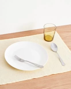Limoncello 100% French Flax Linen Placemats (Set Of Four)