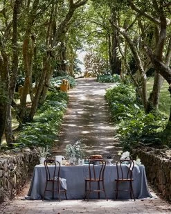 Mineral 100% French Flax Linen Tablecloth -Bed Series Store mineral 1