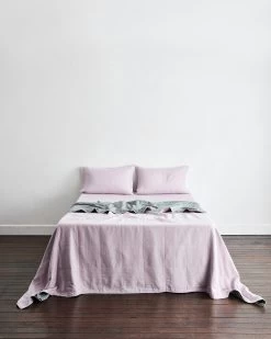 Mineral & Lilac Two-Tone Quilt -Bed Series Store minlil 3