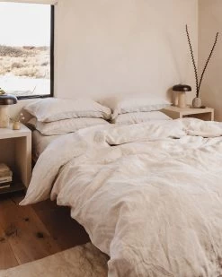 Oatmeal 100% French Flax Linen Flat Sheet -Bed Series Store oatmeal arro 3583ea21 638c 43ab 96b3 7522ee1ef21e