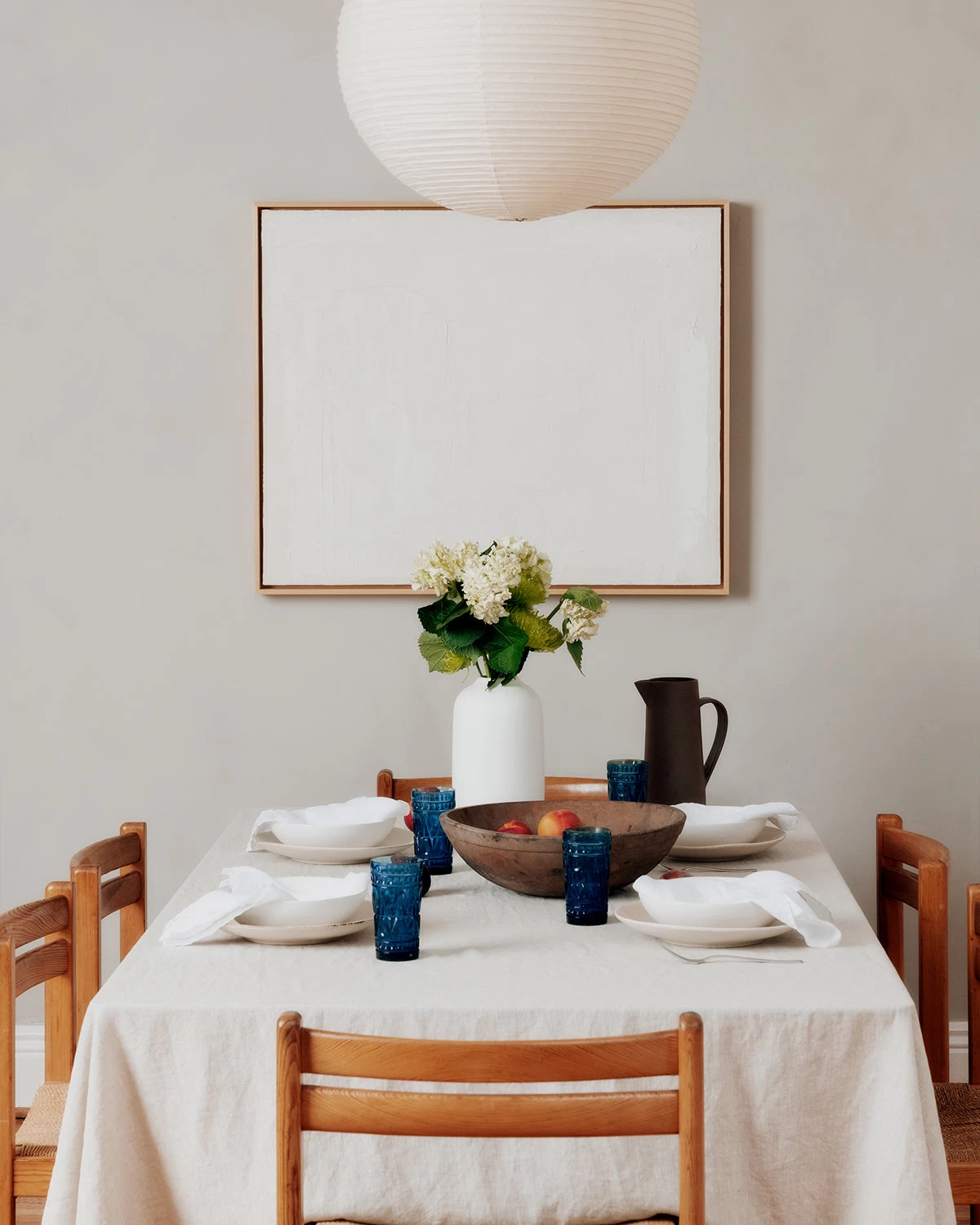 White 100% French Flax Linen Napkins (Set Of Four) 6 White 100% French Flax Linen Napkins (Set Of Four) - Image 4