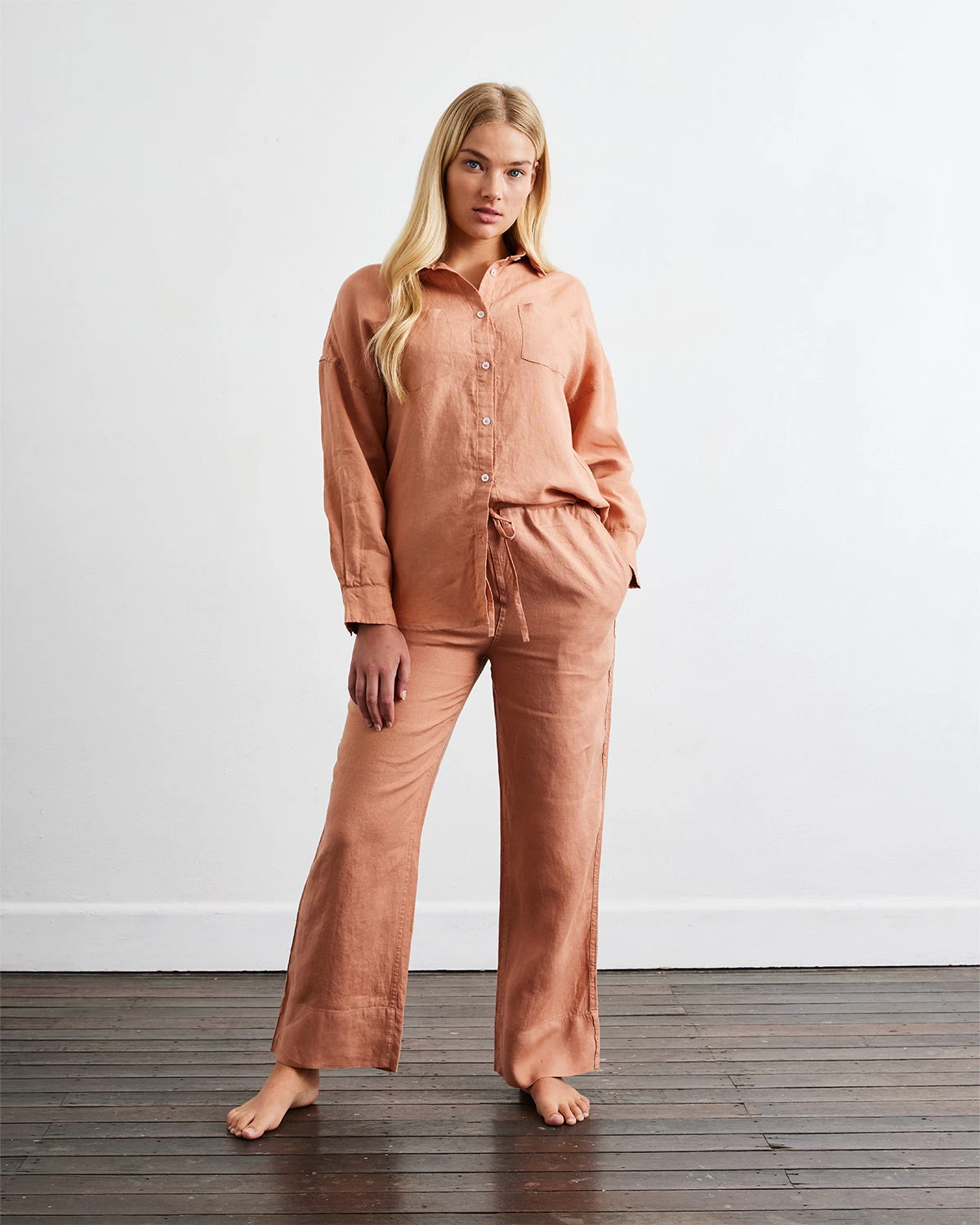 Hazelnut Long Sleepwear Set 5 Hazelnut Long Sleepwear Set - Image 3